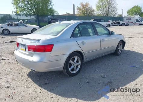 2009 Hyundai Sonata Se V6 из США, поврежденный, VIN 5NPEU46F09H479419